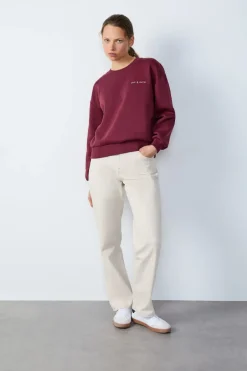 ETAM Corte Recto|Pantalón vaquero recto BEIGE
