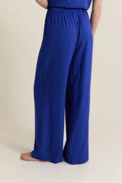 ETAM Los Pijamas Más Responsables|Partes De Abajo De Pijama|Pantalon de pyjama à pois BLEU ROYAL