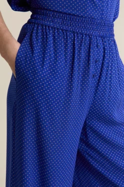 ETAM Los Pijamas Más Responsables|Partes De Abajo De Pijama|Pantalon de pyjama à pois BLEU ROYAL