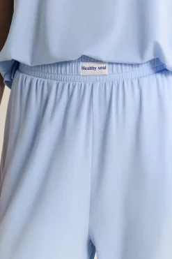 ETAM Los Pijamas Más Responsables|Partes De Abajo De Pijama|Pantalon de pyjama élastiqué BLEU AZUR