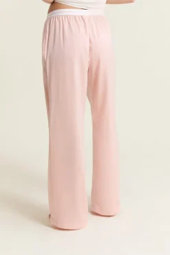 ETAM Los Pijamas Más Responsables|Partes De Abajo De Pijama|Pantalon de pyjama taille élastique "move, smile, sleep" ROSE POUDRE