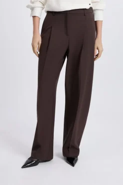 ETAM Pantalones|Pantalon large droit MARRON