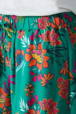 ETAM Partes De Abajo De Pijama|Los Pijamas Más Responsables|Pantalones cortos de pijama estampados VERDE