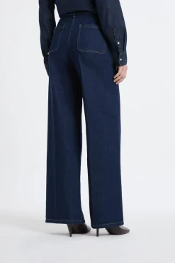 ETAM Corte Ancho|Jeans|Pantalones vaqueros anchos de algodón JEAN DENIM