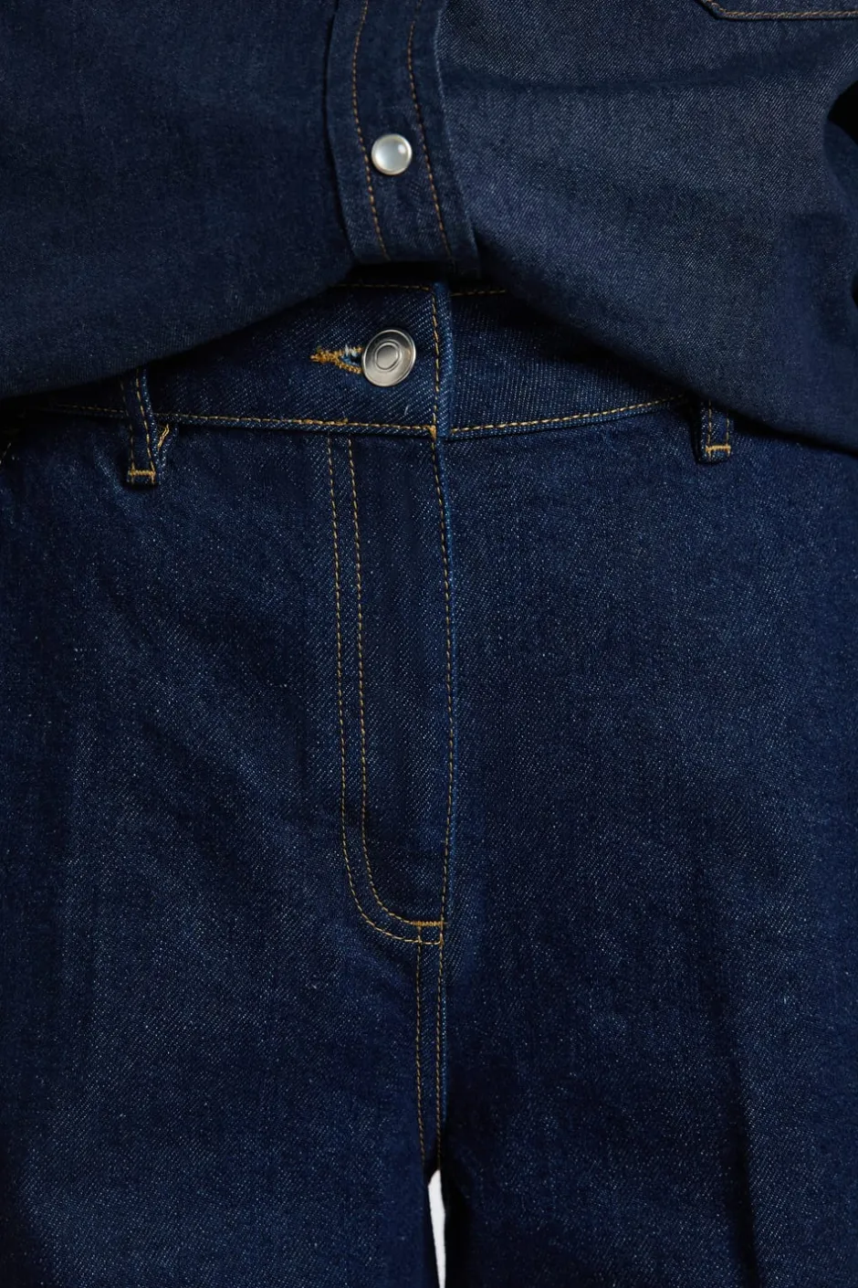 ETAM Corte Ancho|Jeans|Pantalones vaqueros anchos de algodón JEAN DENIM
