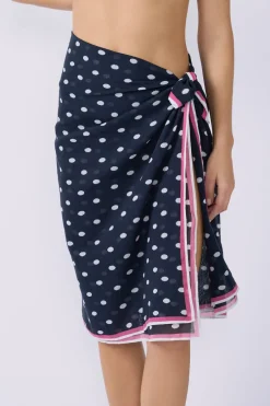 ETAM Túnicas Y Vestidos De Playa|Pareo de algodón estampado Marcia Wear x IMP FD NOIR
