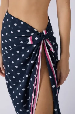 ETAM Túnicas Y Vestidos De Playa|Pareo de algodón estampado Marcia Wear x IMP FD NOIR