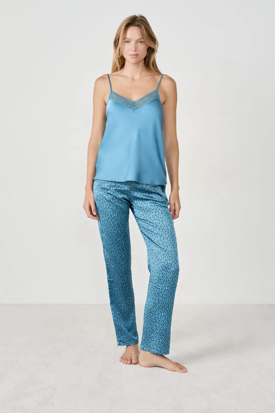 ETAM Pijamas Calentitos|Pijamas 2 Y 3 Piezas|Pijama de 3 piezas GRIS