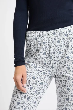 ETAM Los Pijamas Más Responsables|Pijamas 2 Y 3 Piezas|Pijama de 2 piezas con estampado de algodón MARINO