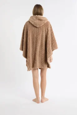 ETAM Pijamas Calentitos|Ponchos, Sudaderas Y Chaquetas|Poncho con mangas 3/4 ARENA