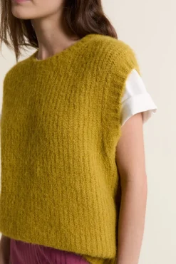 ETAM Los Pijamas Más Responsables|Ponchos, Sudaderas Y Chaquetas|Pull sans manches VERT