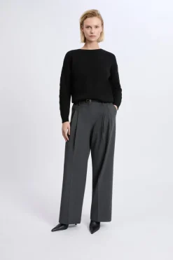 ETAM Jerséis|Pull torsadé dos nu NOIR