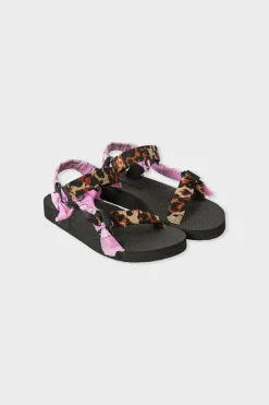 ETAM Calzado|Sandalias bicolores MARR&Oacute;N