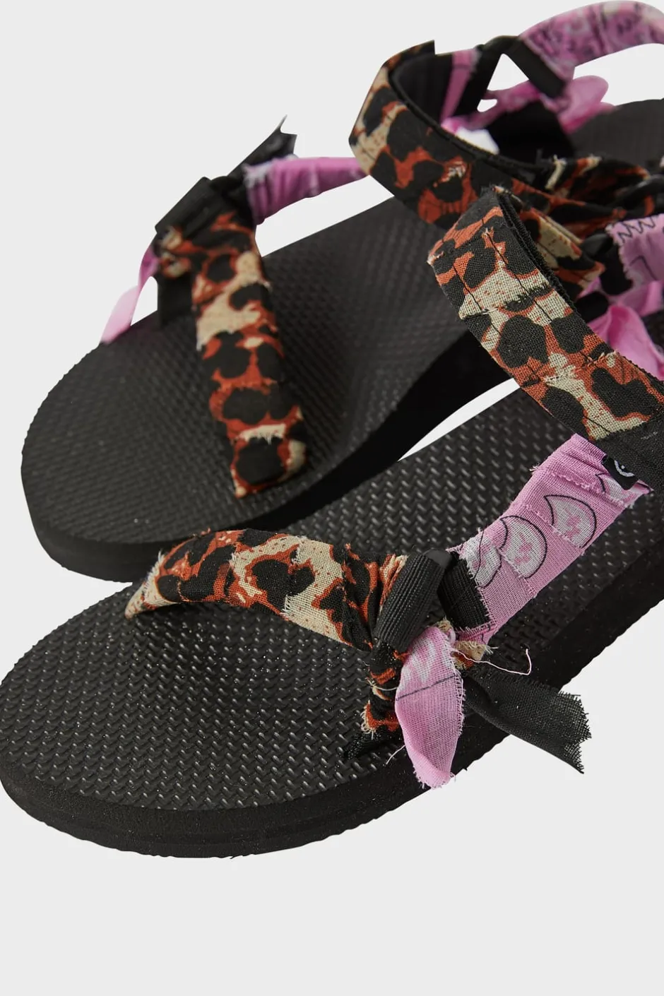 ETAM Calzado|Sandalias bicolores MARR&Oacute;N