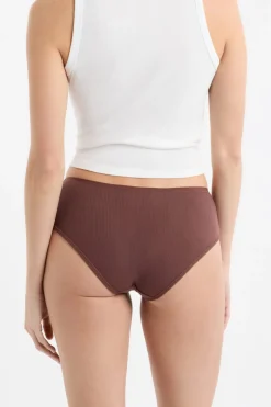 ETAM Culotte|Packs De Braguitas|Set de 3 bragas culottes de algodón BEIGE