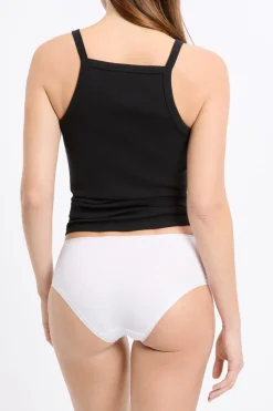 ETAM Culotte|Packs De Braguitas|Set de 3 bragas culottes de algodón BLANCO