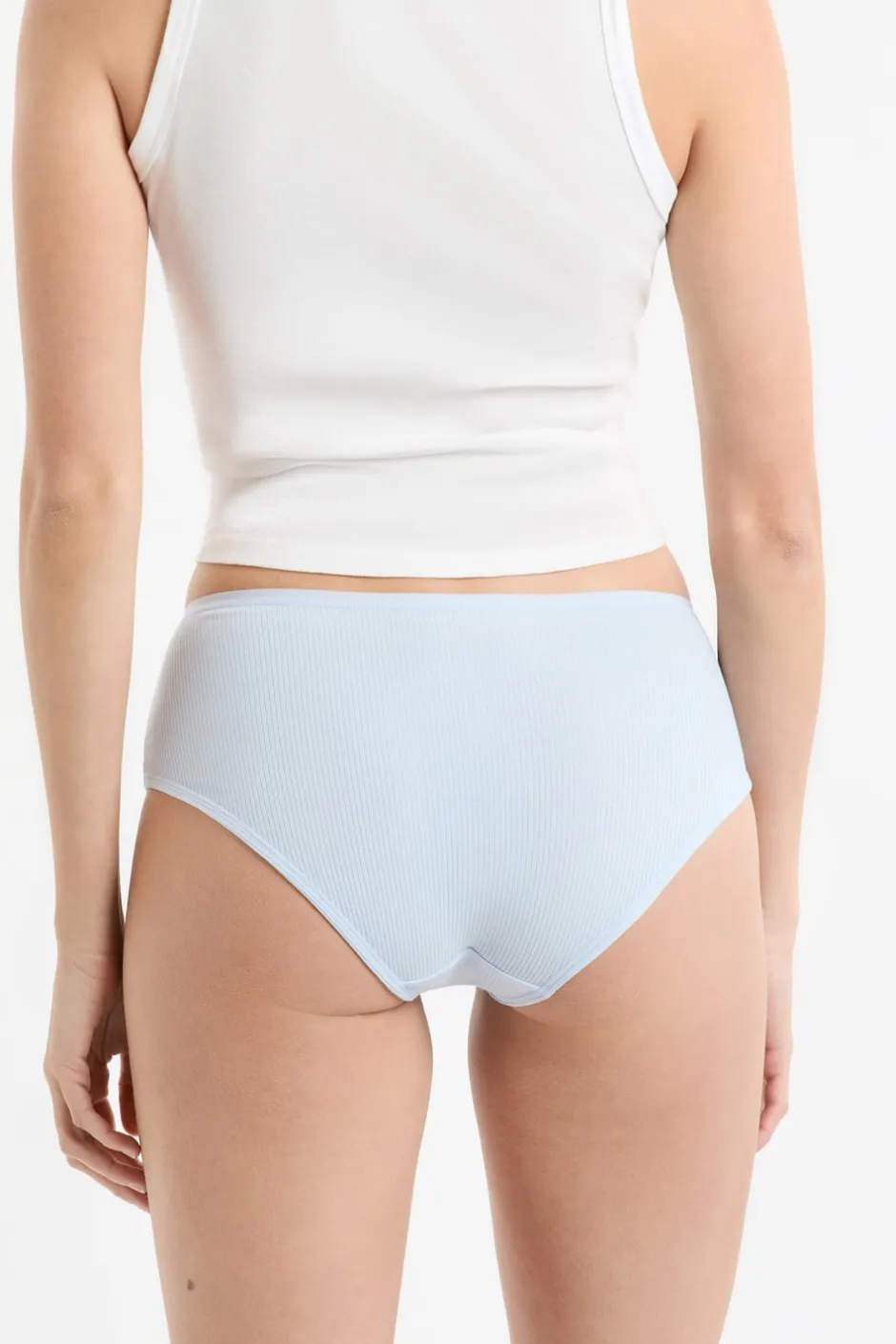 ETAM Culotte|Packs De Braguitas|Set de 3 bragas de algodón CRUDO