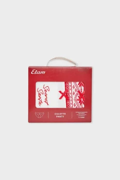 ETAM Braguita|Packs De Braguitas|Set de 2 bragas de algodón IMP FD ladrillo
