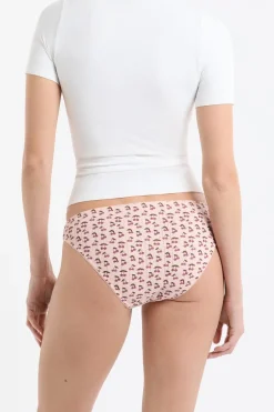 ETAM Braguita|Packs De Braguitas|Set de 3 bragas de algodón ROSA EMPOLVADO