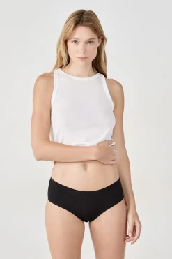 ETAM Culotte|Packs De Braguitas|Set de 3 braguitas culotte de algodón NEGRO