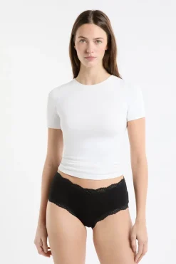 ETAM Culotte|Packs De Braguitas|Set de 3 braguitas culotte de algodón y encaje MULTICOLOR