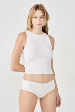 ETAM Culotte|Packs De Braguitas|Set de 3 braguitas culotte de algodón ROSA NUDE