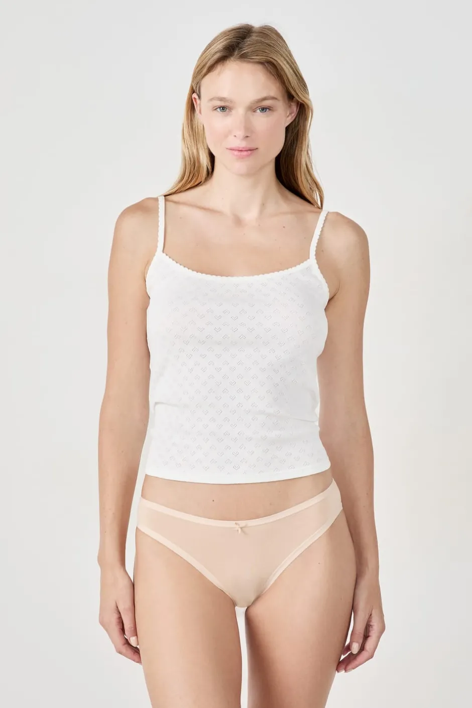 ETAM Braguita|Novedades Braguitas|Set de 3 braguitas de algodón ecológico BLANCO ROTO