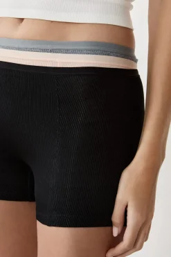 ETAM Culotte|Packs De Braguitas|Set de 3 calzoncillos de algodón MULTICOLOR
