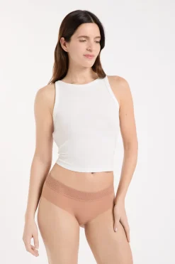 ETAM Culotte|Braguitas Party|Shorty de algodón sin costuras DUNE