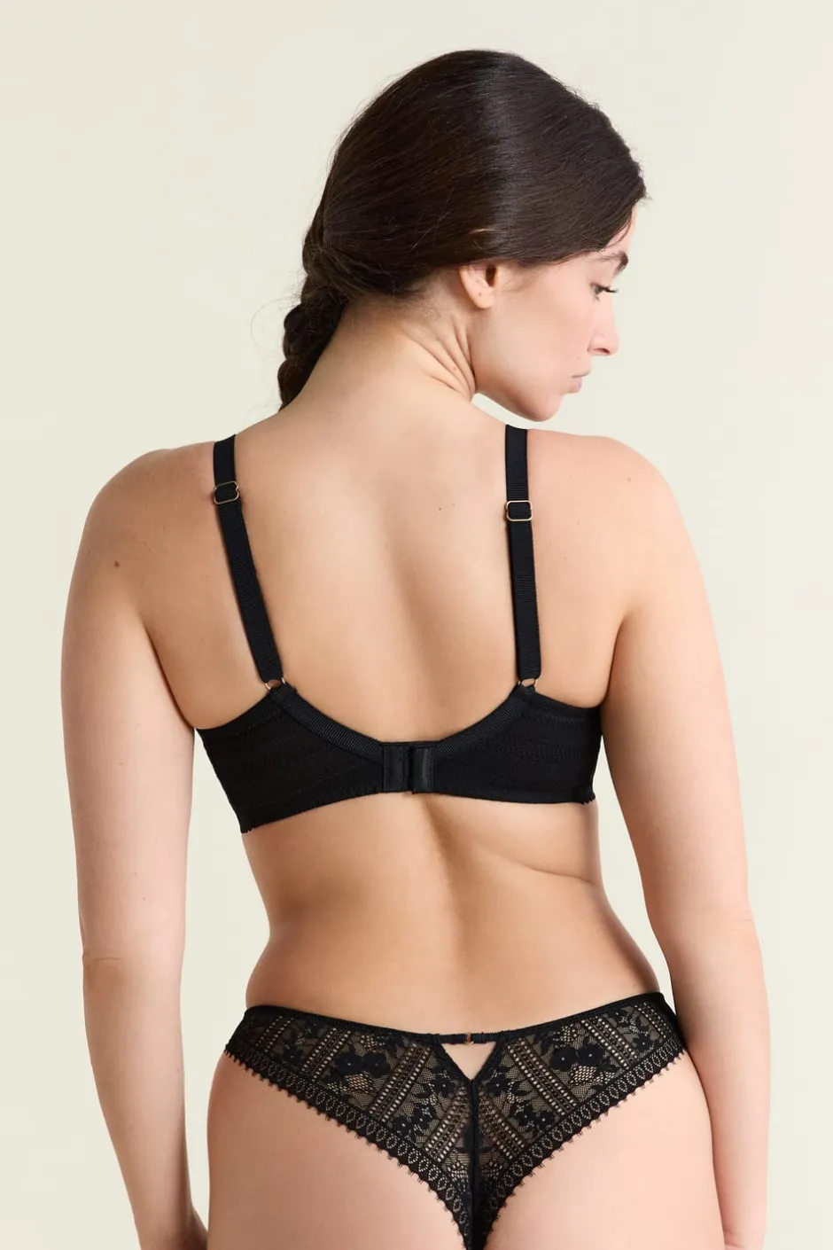 ETAM Sujetadores De Encaje|Sujetadores Talla Grande: Copas D-G|Soutien-gorge minimizer effet -1 taille NOIR