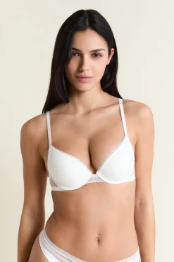 ETAM Sujetadores Invisibles|Sujetadores Deportivos·Sujetadores Invisibles|Soutien-gorge N.2 - Le push-up plongeant ECRU