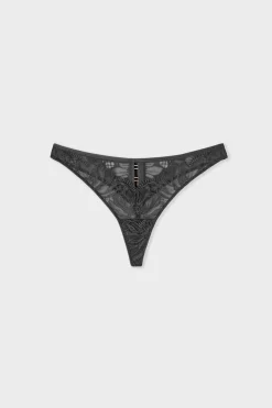 ETAM Braguitas Encaje|Tanga|String en guipure NOIR