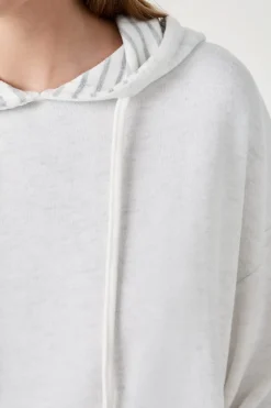 ETAM Homewear|Pijamas Calentitos|Sudadera con capucha GRIS