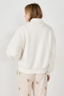 ETAM Ponchos, Sudaderas Y Chaquetas|Partes De Arriba De Pijama|Sudadera con cremallera ECRU