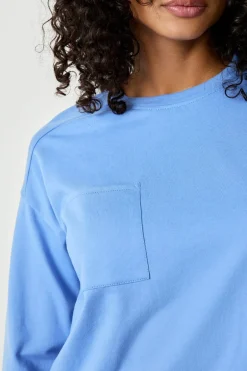 ETAM Homewear|Pijamas Esenciales|Sudadera de pijama AZUL CLARO