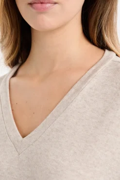 ETAM Homewear|Ponchos, Sudaderas Y Chaquetas|Sudadera de pijama con cuello en V MARR&Oacute;N