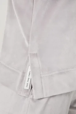 ETAM Homewear|Pijamas Calentitos|Sudadera de pijama de terciopelo GRIS