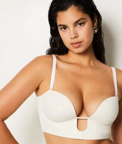 ETAM Lencería De Novia|Sujetadores Talla Grande: Copas D-G|Sujetador - Bustier copas finas CRUDO