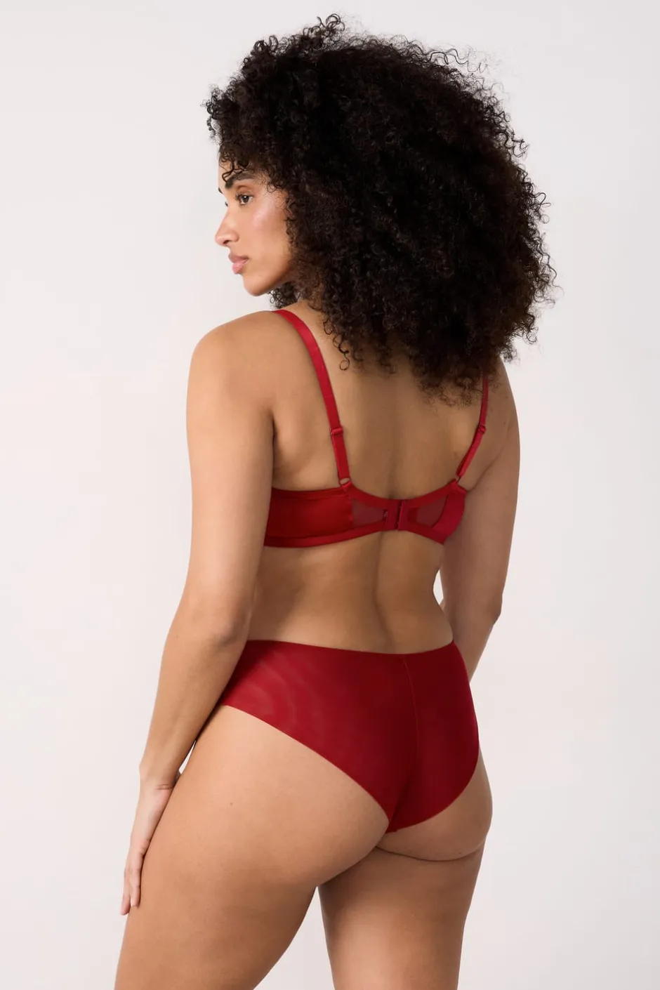 ETAM Sujetadores Sexy|Balconette|Sujetador Nº 9 - Balconnet ROJO