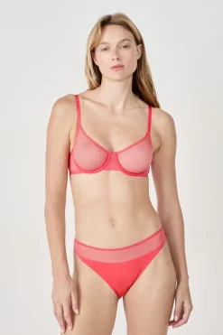 ETAM Sujetadores Talla Grande: Copas D-G|Sujetadores Invisibles|Sujetador balconet CORAL