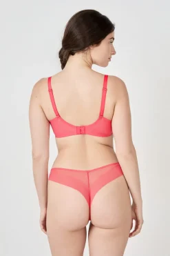 ETAM Sujetadores Talla Grande: Copas D-G|Sujetadores Invisibles|Sujetador balconet CORAL