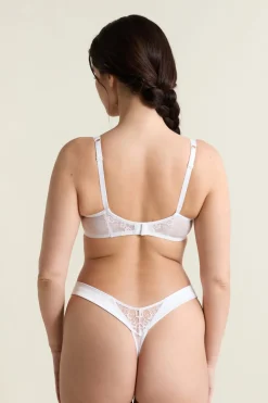 ETAM Sujetadores Sexy|Sujetadores De Encaje|Sujetador balconette de encaje BLANCO