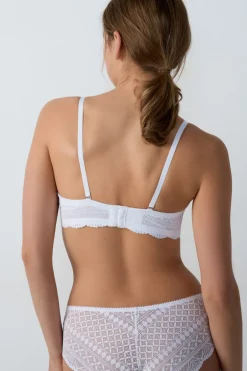 ETAM Lencería De Novia|Push Up|Sujetador bandeau BLANCO