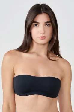 ETAM Sujetadores Invisibles|Sujetadores Deportivos·Sujetadores Invisibles|Sujetador bandeau aros suaves tirantes desmontables NEGRO
