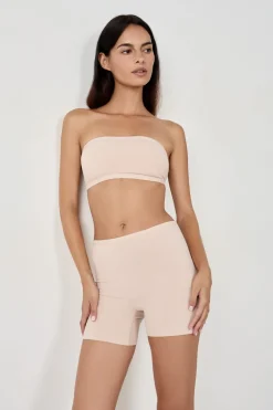 ETAM Lencería De Novia|Sin Tirantes|Sujetador bandeau con aros de algodón orgánico elástico PIEL