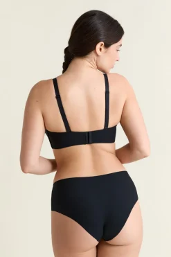 ETAM Sujetadores Invisibles|Sujetadores Deportivos·Sujetadores Invisibles|Sujetador bandeau, copas C-E, tirantes desmontables NEGRO