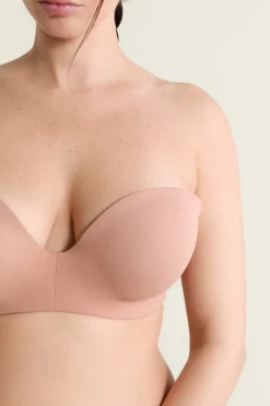 ETAM Sujetadores Invisibles|Sujetadores Deportivos·Sujetadores Invisibles|Sujetador bandeau, copas C-E, tirantes desmontables MAQUILLAJE