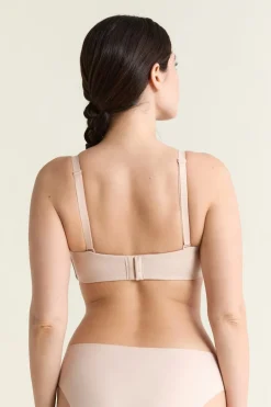 ETAM Sujetadores Invisibles|Sujetadores Deportivos·Sujetadores Invisibles|Sujetador bandeau, copas C-E, tirantes desmontables BLANCO ROTO
