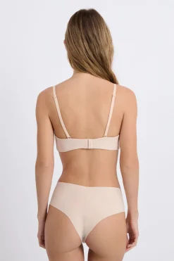 ETAM Sujetadores Invisibles|Sujetadores Deportivos·Sujetadores Invisibles|Sujetador bandeau de microfibra con tirantes desmontables BLANCO ROTO