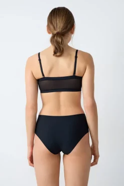 ETAM Sujetadores Invisibles|Sujetadores Deportivos·Sujetadores Invisibles|Sujetador bandeau de microfibra con aros NEGRO